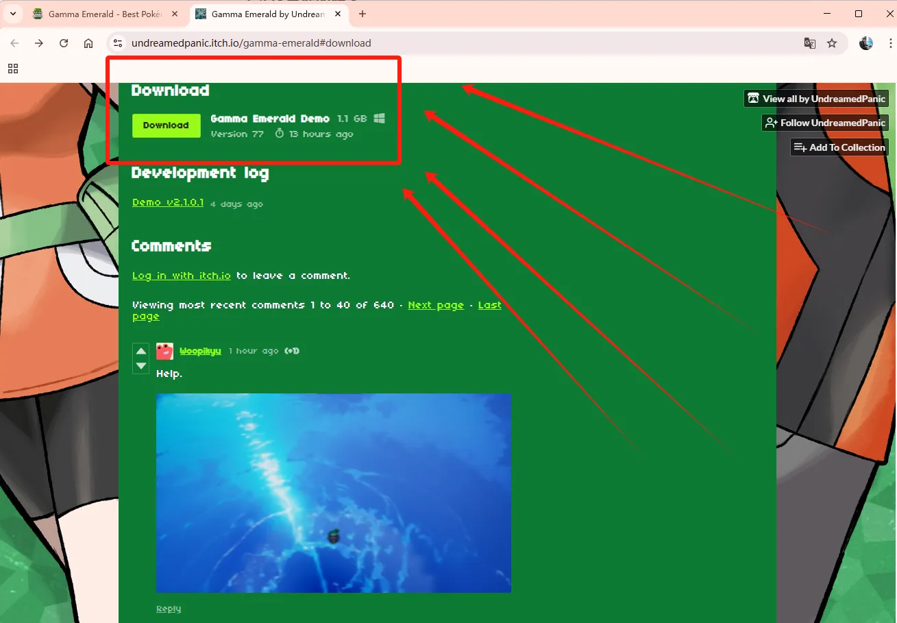 Pokemon Gamma Emerald Official Website